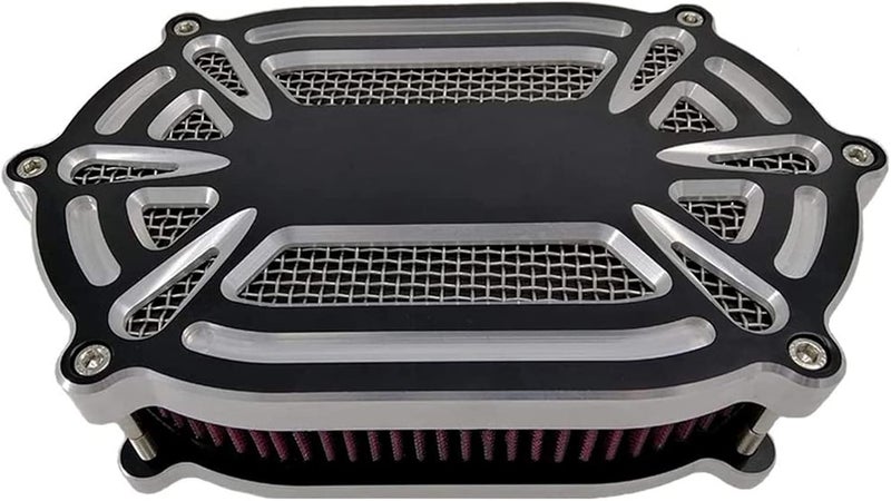 QASULER Air Cleaner Intake Filter for Harley Motorcycles - Image 1