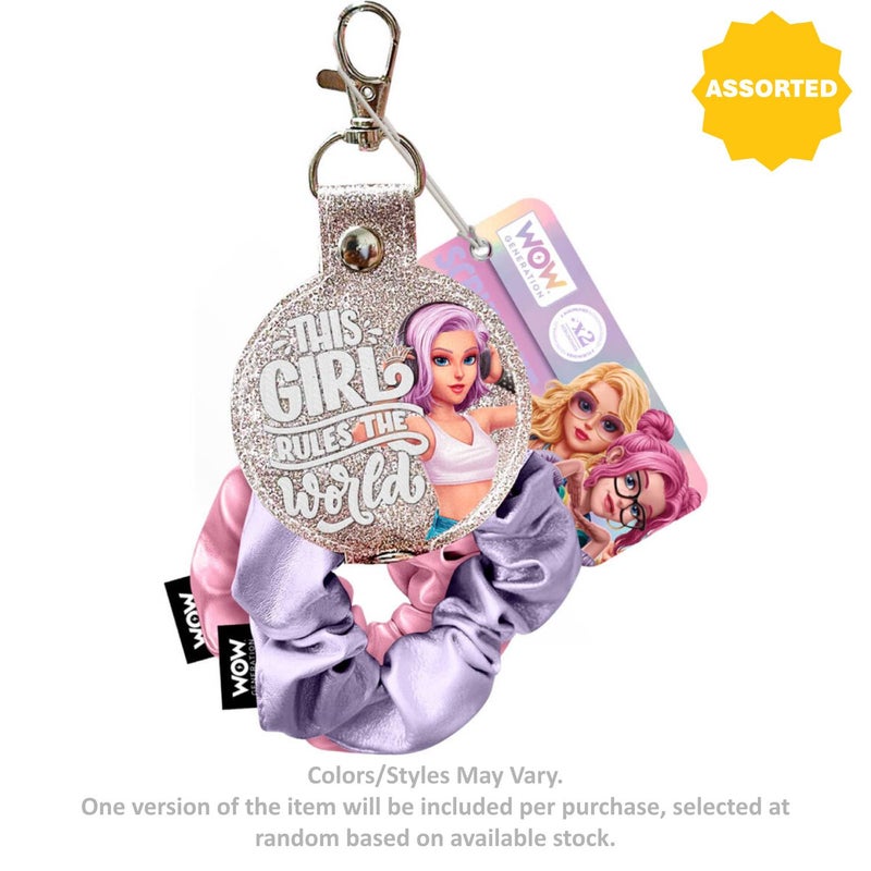 WOW Generation 2-in-1 Scrunchie Keychain Set (Assorted) - Image 2
