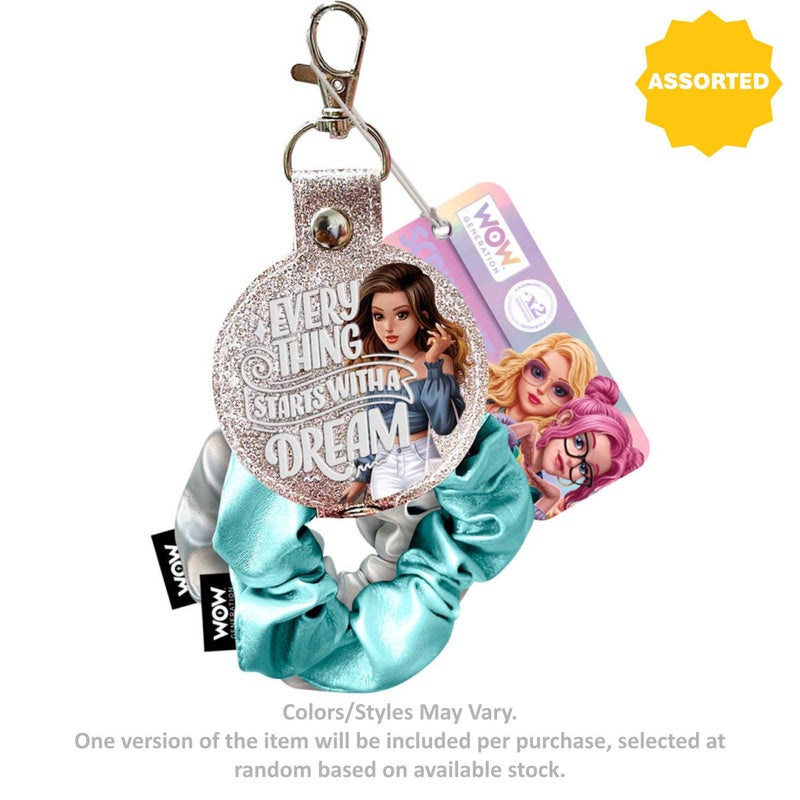 WOW Generation 2-in-1 Scrunchie Keychain Set (Assorted) - Image 4