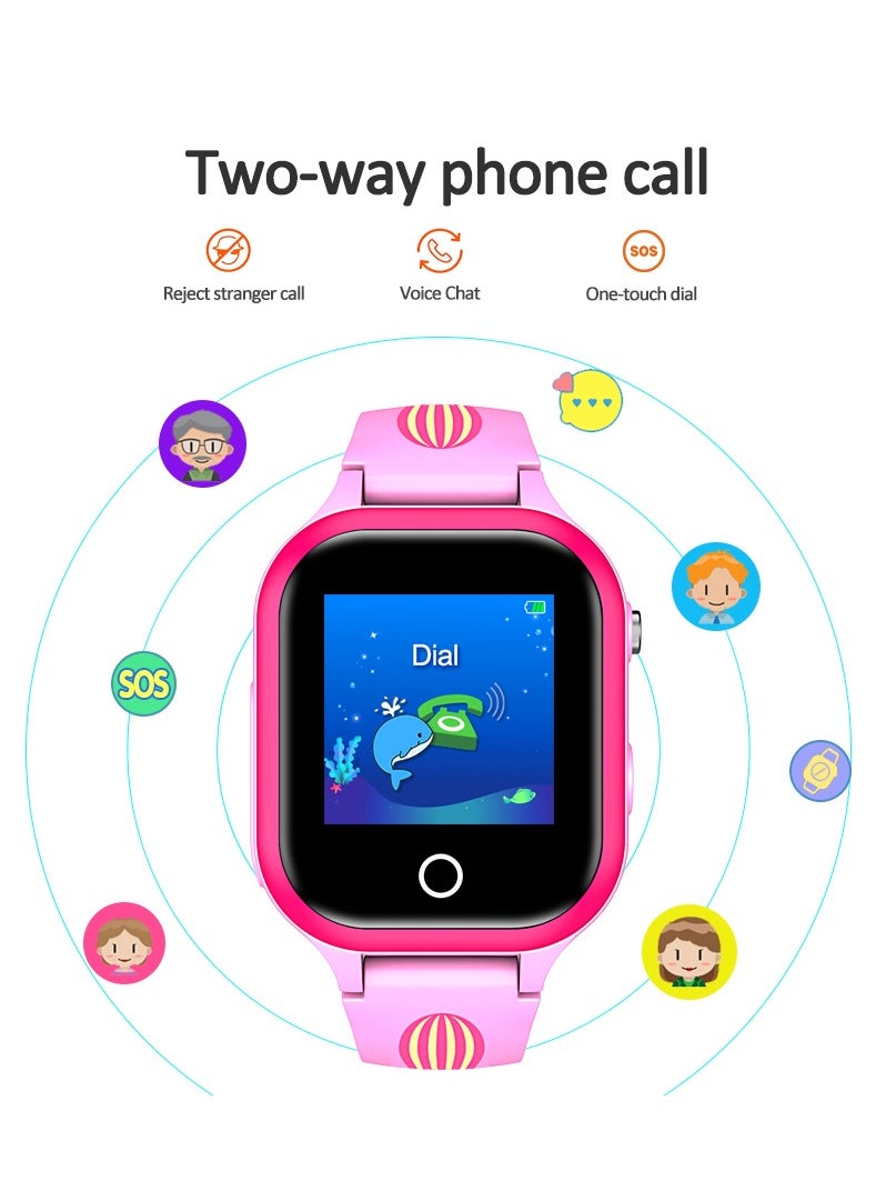 W4YOU - Kids waterproof Smart Watch for Kids Games HD Touch Screen Camera Music Player Pedometer Alarm Clock Calculator Kids Watches Gift for 4-12 Year - Image 1