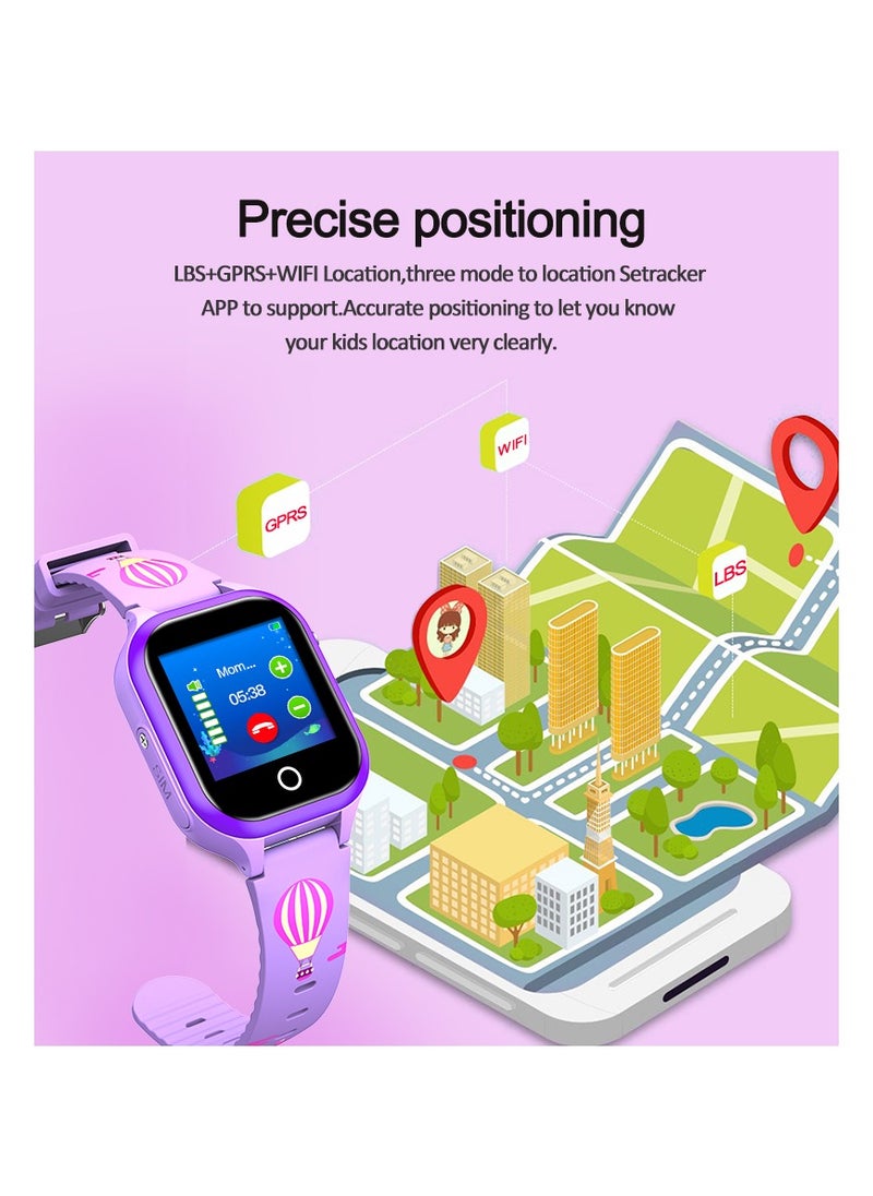 W4YOU - Kids waterproof Smart Watch for Kids Games HD Touch Screen Camera Music Player Pedometer Alarm Clock Calculator Kids Watches Gift for 4-12 Year - Image 1