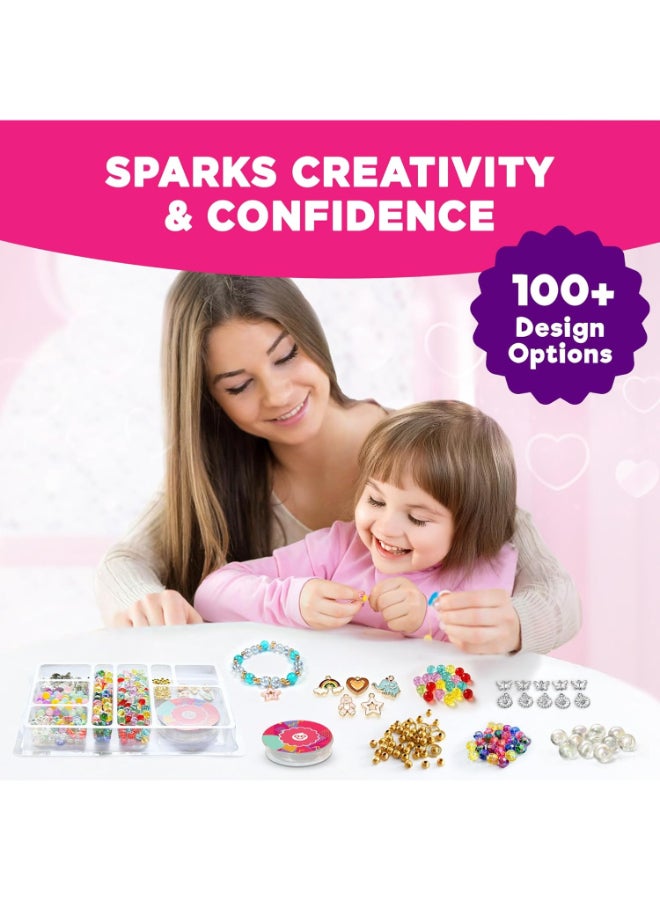 Doctor Jupiter Charm Bracelets Making Kit, 500+ pieces includes , gift for girls - Image 4