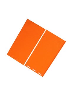 Thoraya 2 Sheets 5.4mm Silicone Beeswax Mold Beeswax Foundation Press Embosser Honeycomb Sheets Mold Bee Keeping Supplies Orange  - Image 3