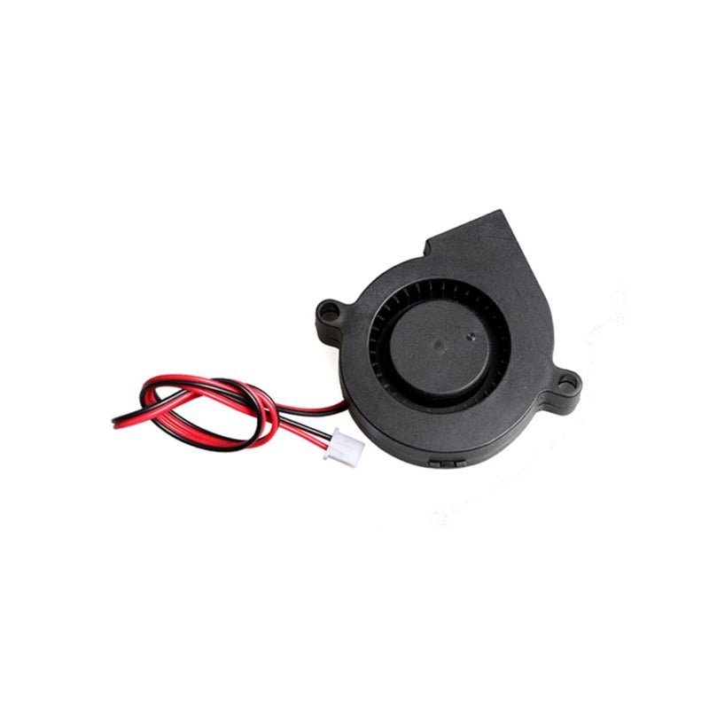 مروحة تبريد 12 فولت تيار مستمر للطابعة ثلاثية الأبعاد، منخفضة الضوضاء 18 ديسيبل، محمل زيت بعمر طويل - Image 2