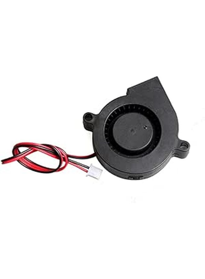 مروحة تبريد 12 فولت تيار مستمر للطابعة ثلاثية الأبعاد، منخفضة الضوضاء 18 ديسيبل، محمل زيت بعمر طويل - Image 1