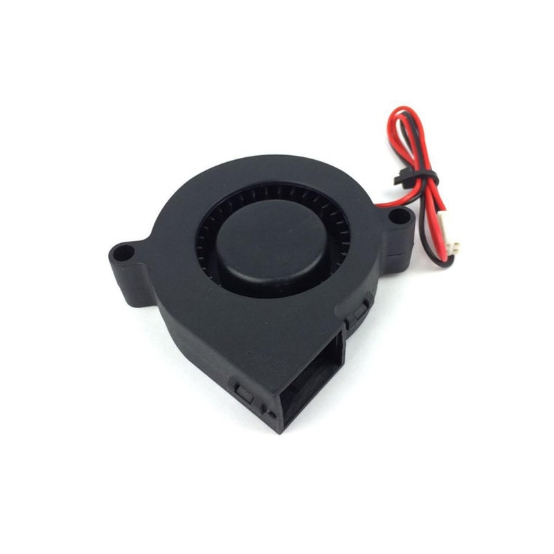 مروحة تبريد 12 فولت تيار مستمر للطابعة ثلاثية الأبعاد، منخفضة الضوضاء 18 ديسيبل، محمل زيت بعمر طويل - Image 3