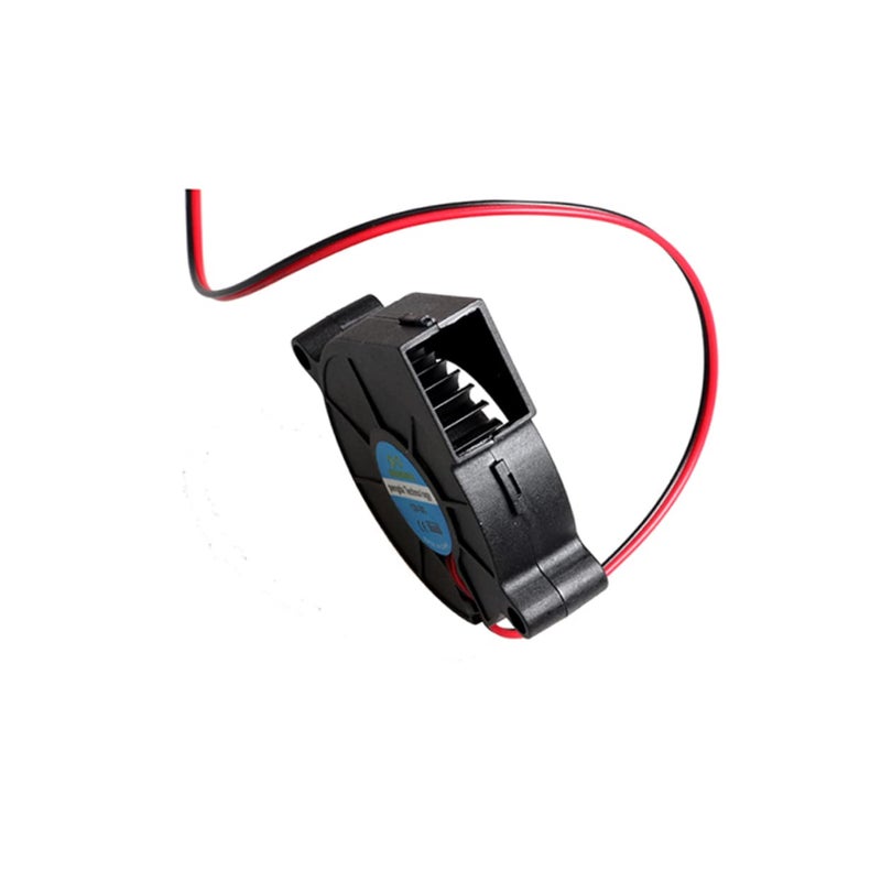 مروحة تبريد 12 فولت تيار مستمر للطابعة ثلاثية الأبعاد، منخفضة الضوضاء 18 ديسيبل، محمل زيت بعمر طويل - Image 4