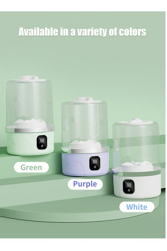 APEX 1L Portable Underwear Washer, 2025 Upgraded Mini Washing Machine | Cordless & Rechargeable Laundry Cup for Bra, Underwear, Socks Compact Travel-Friendly Washer - Image 5