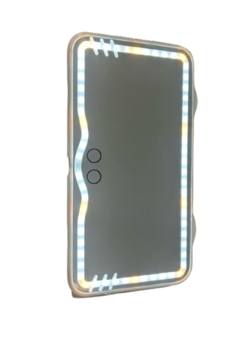 موب مرآة للسيارة مع ضوء LED - Image 1