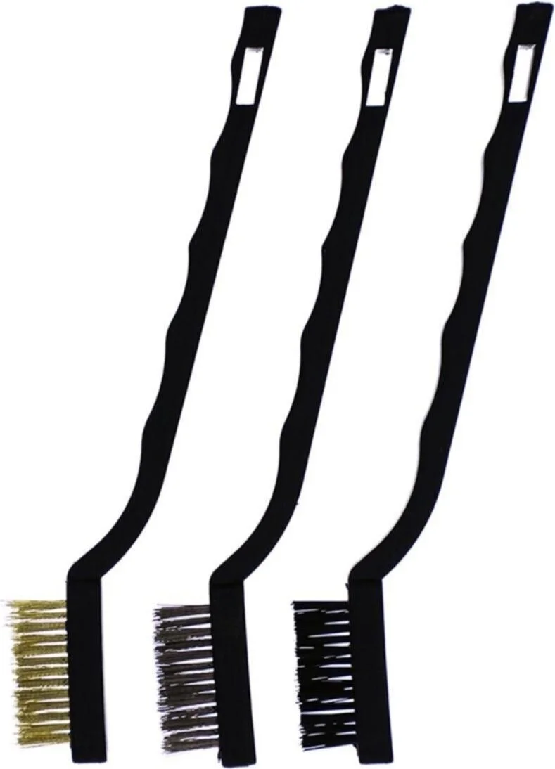 Knitex KTX-2487 Mini Wire Brush Set 3 Pieces