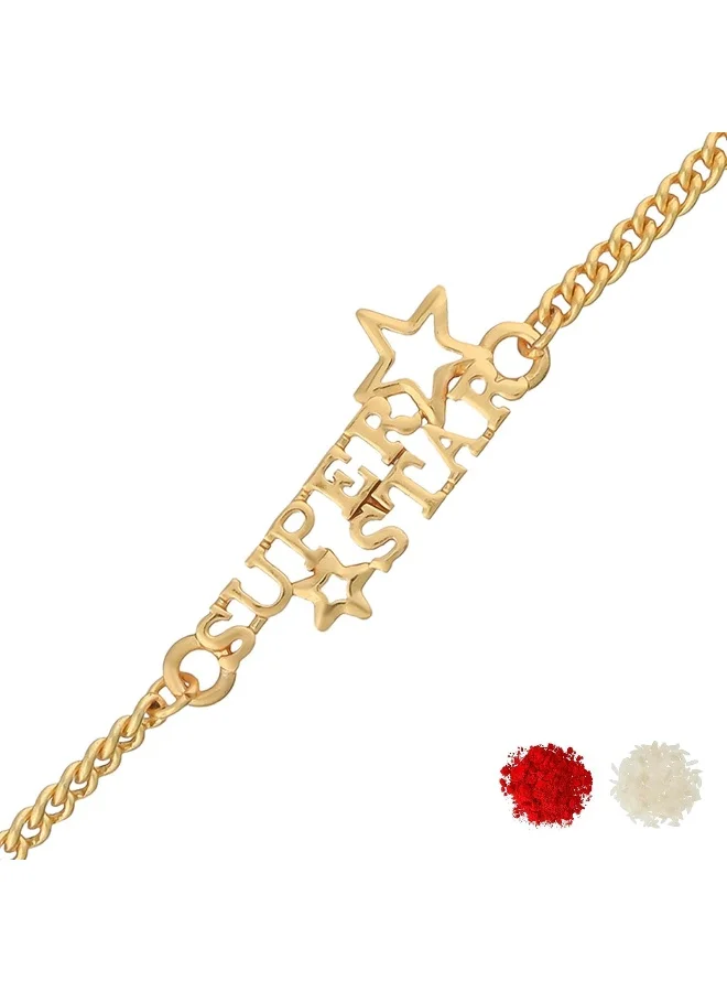 VOYLLA Super Star Gold Tone Bracelet