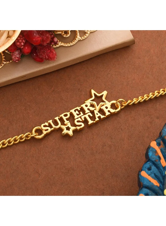 VOYLLA Super Star Gold Tone Bracelet