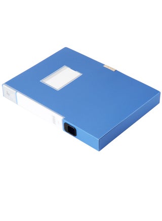 Document File Box Blue 2 Inch Width - view 3