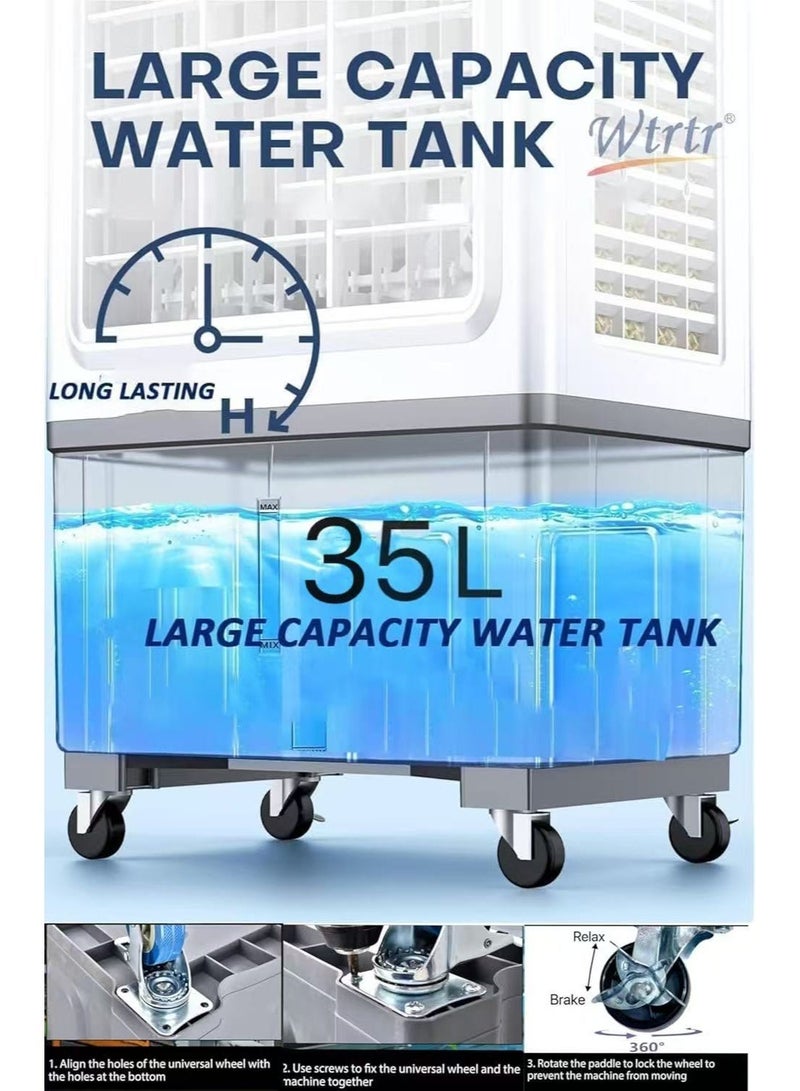 Wtrtr 35 Liters Evaporative Air Cooler for Home - Image 3