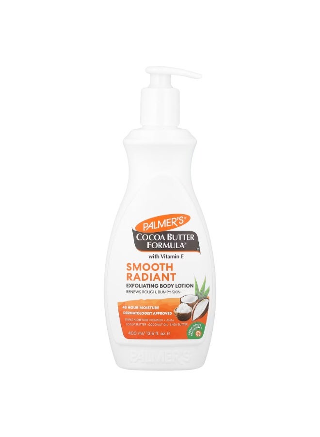 Palmer's, Cocoa Butter Formula® with Vitamin E, Exfoliating Body Lotion, Fresh Citrus, 13.5 fl oz (400 ml) - Image 1