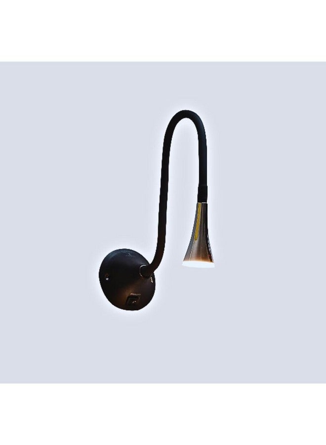 Philips ضوء سرير LED معدني وصناعي من فيليبس، أسود، عبوة 1 - Image 1