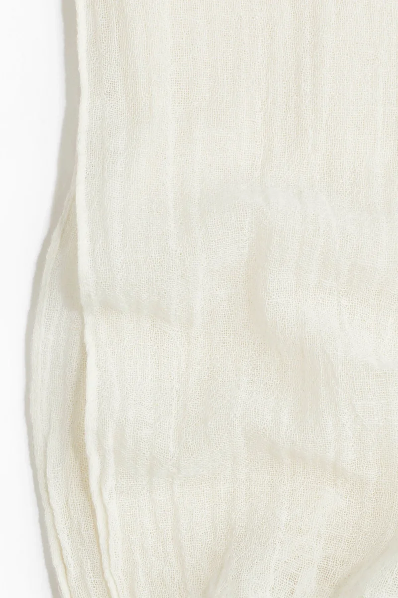 اتش اند ام شال من مزيج الكتان