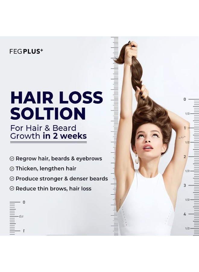 FEG PLUS Hair Spray for Healthier-Looking Hair-care goals with FEG PLUS Hair Spray, featuring Apple Stem Cells and Redensyl 5% to help support hair follicles and maintain healthier, more attractive-looking hair. - Image 5