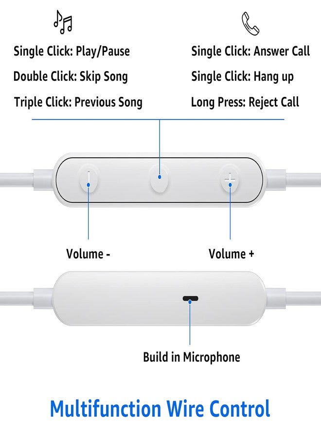 سماعات رأس APETOO USB-C لهاتف سامسونج S21 ألترا، سماعات أذن عالية الدقة من النوع C مع ميكروفون وتحكم في مستوى الصوت وسماعات أذن مغناطيسية لأجهزة iPad Pro و iPad Air 4 و Galaxy S20 FE و Note 20 و 10 و Pixel 5 و 4 XL و OnePlus 9 Pro و 8 - Image 3
