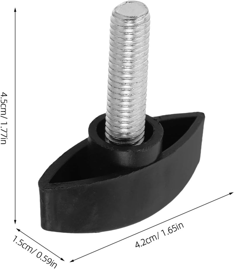 GALPADA Wig Head Stand Replacement Screws Tripod Thumbscrew Fastener for Mannequin Head Stands Compatible with Salon Display Styling and Training Accessories - Image 2