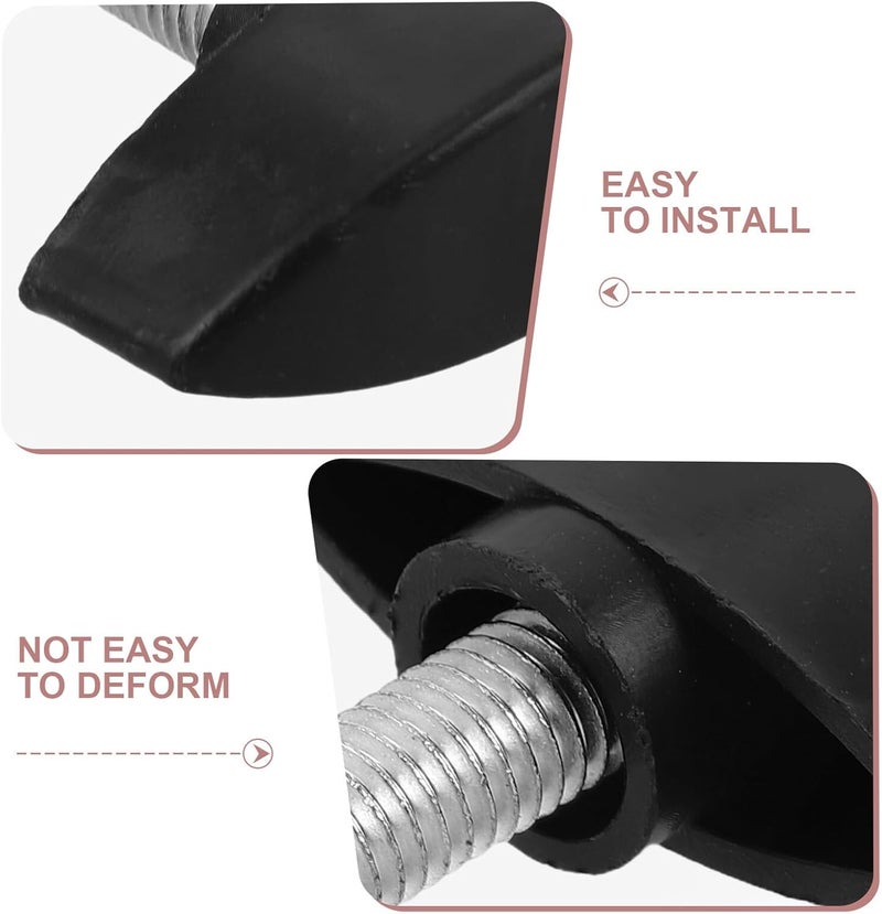 GALPADA Wig Head Stand Replacement Screws Tripod Thumbscrew Fastener for Mannequin Head Stands Compatible with Salon Display Styling and Training Accessories - Image 3