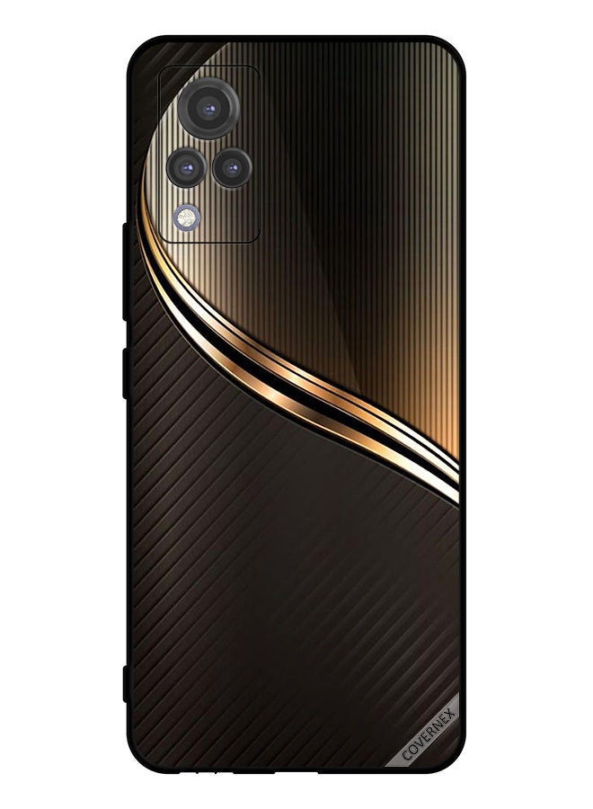 Covernex Protective Case Cover For vivo V21 5G Steal Pattern - Image 1