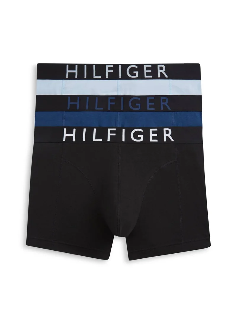 TOMMY HILFIGER 3 Pack Cotton Stretch Trunks