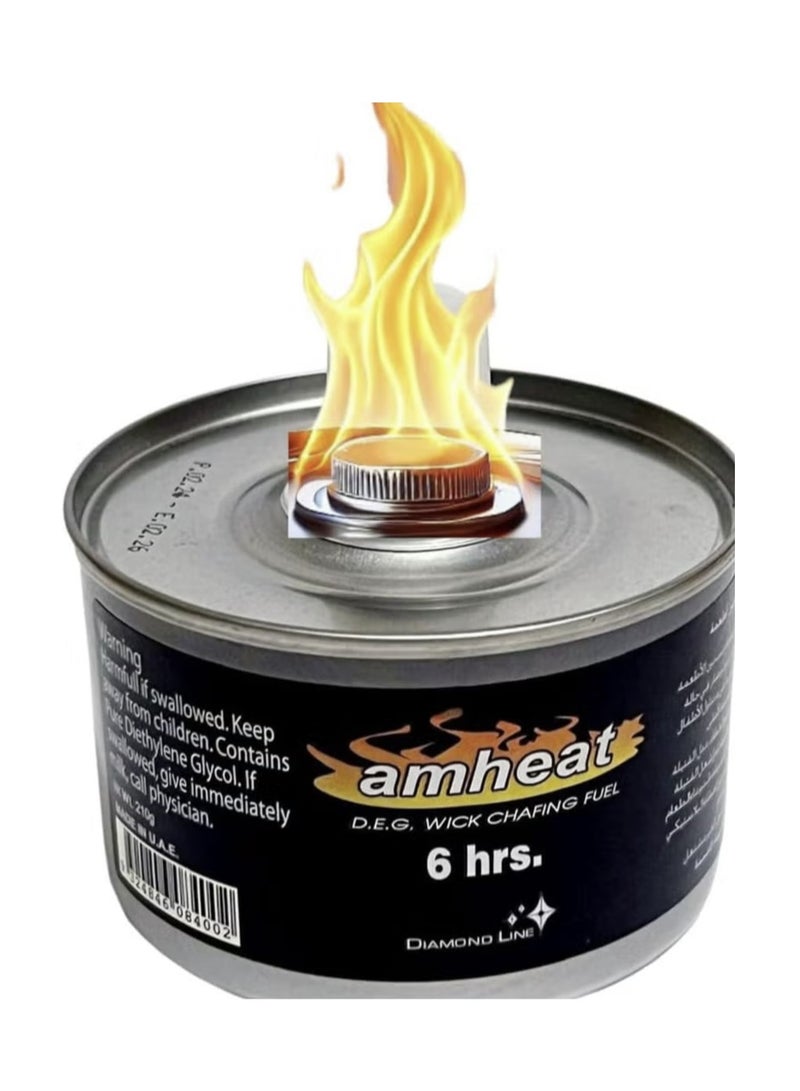 Heater Flame Can For Buffet Lasts 6 Hours (24pc) - Image 3