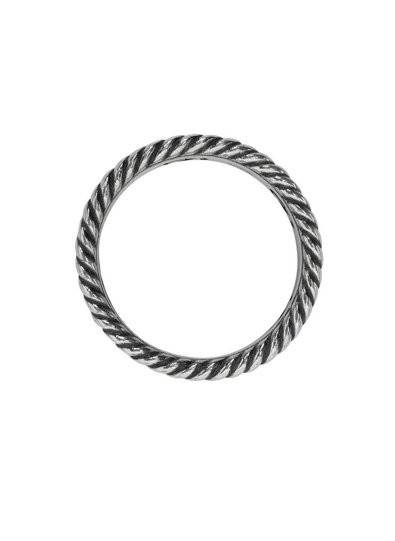 Ring - Gucci Sterling Silver Interlocking G Ring - Image 1