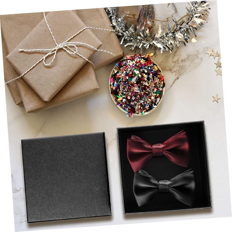 Black Birthday Gift Boxes 10pcs Portable Candy Cases Elegant Party Favor Wrapping - Image 5