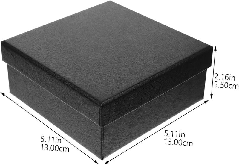 Black Birthday Gift Boxes 10pcs Portable Candy Cases Elegant Party Favor Wrapping - Image 3