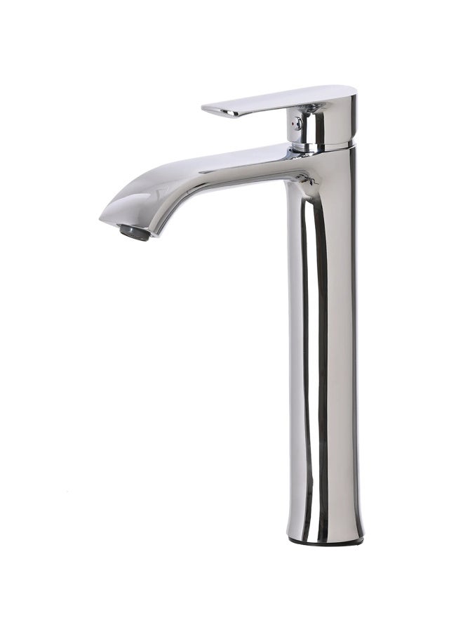 خلاط مغسلة طويل Roma بتصميم فاخر كروم خلاط حوض عصري للأحواض السطحية