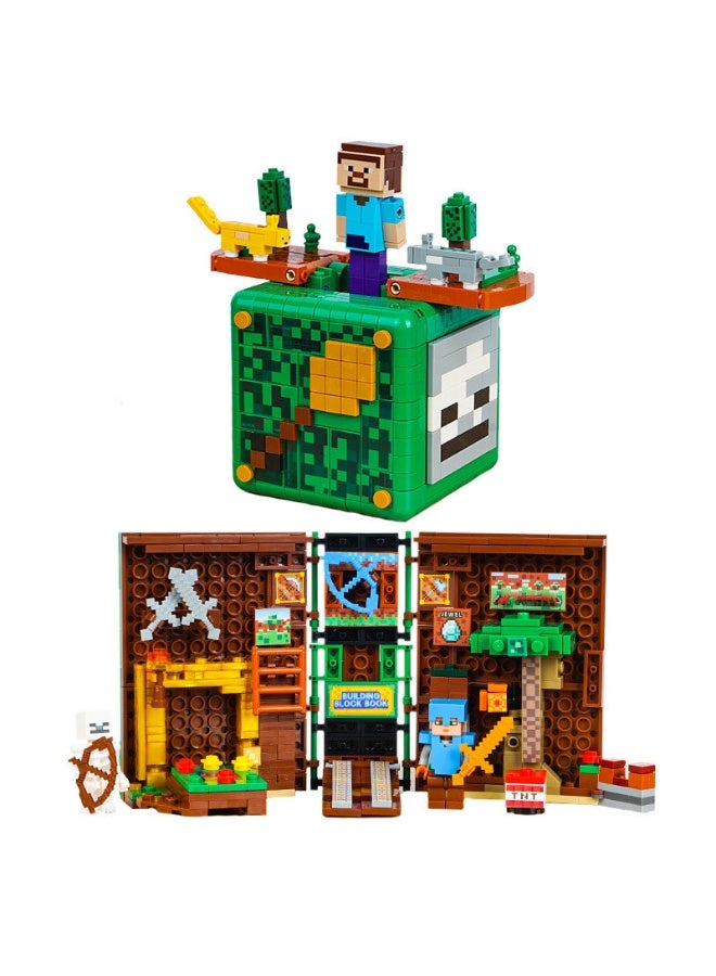 Minecraft Building Blocks Series Question Mark Box Box Boy Puzzle Assembling Children's Toys Gifts for Family and Friends - Image 1