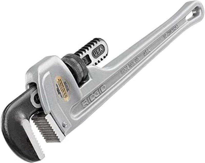 RIDGID 14" Aluminum Straight Pipe Wrench - Image 1