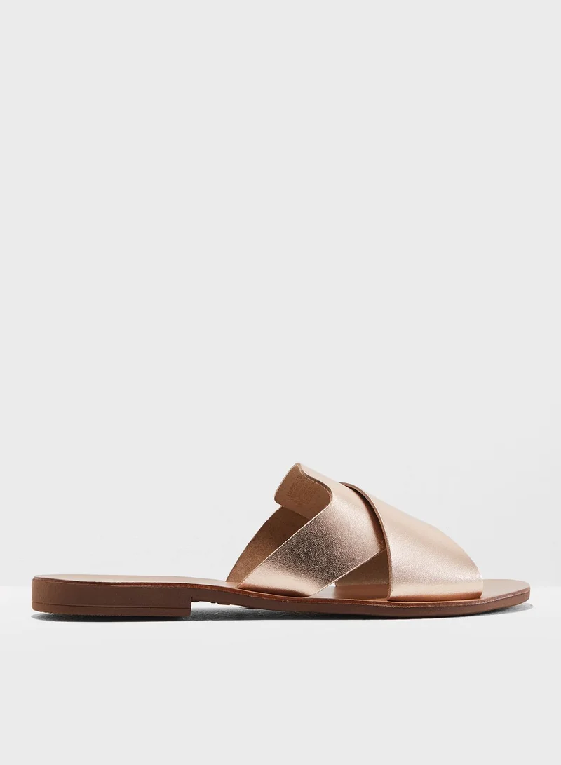Dune LONDON Loveable Di Cross Strap Sandals