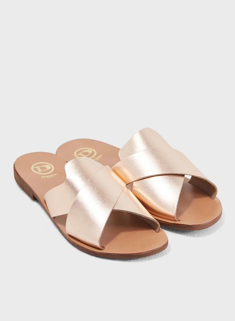 Dune LONDON Loveable Di Cross Strap Sandals