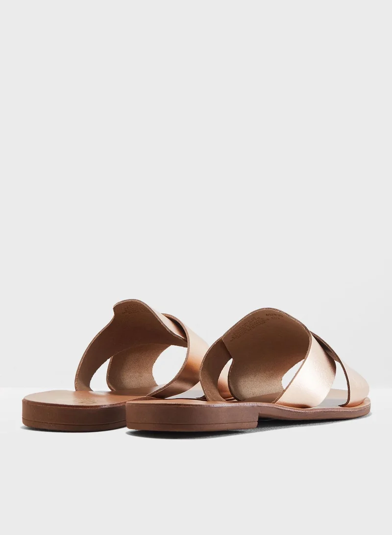 Dune LONDON Loveable Di Cross Strap Sandals