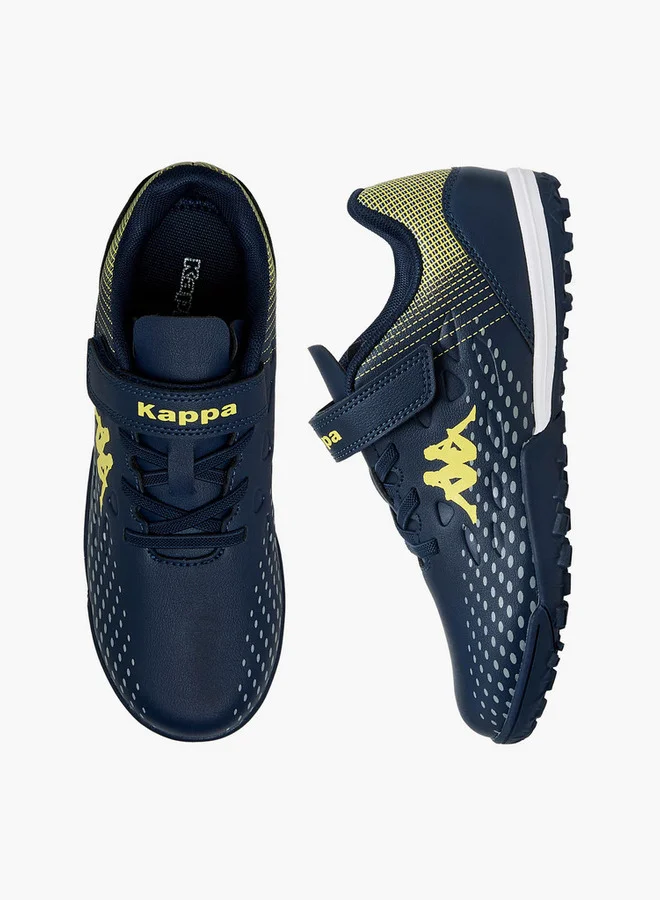 Kappa Boys Hook and Loop Football Turf Shoes