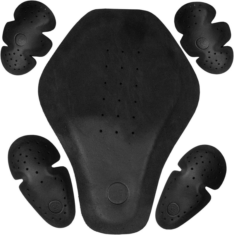 Jackets 4 Bikes 5-PC Triple Density Removable Armor Set for Motorcycle Jackets - Image 1