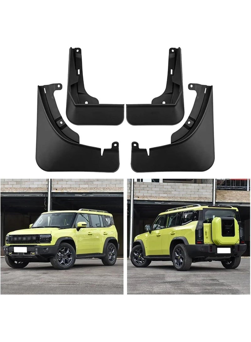 YOUWE7 Mudflaps Fender Compatible with Chery Jetour T2 T1 2023 2024 Mud Flaps Splash Guards Front Rear Wheels Fender Car Accessories 4Pcs - Image 1