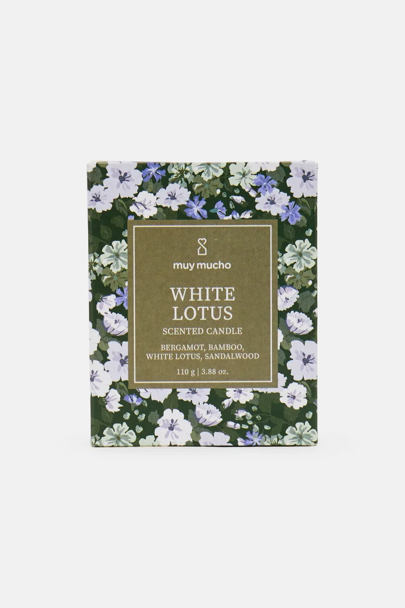 موي موتشو White Lotus Scented Candle, 110g