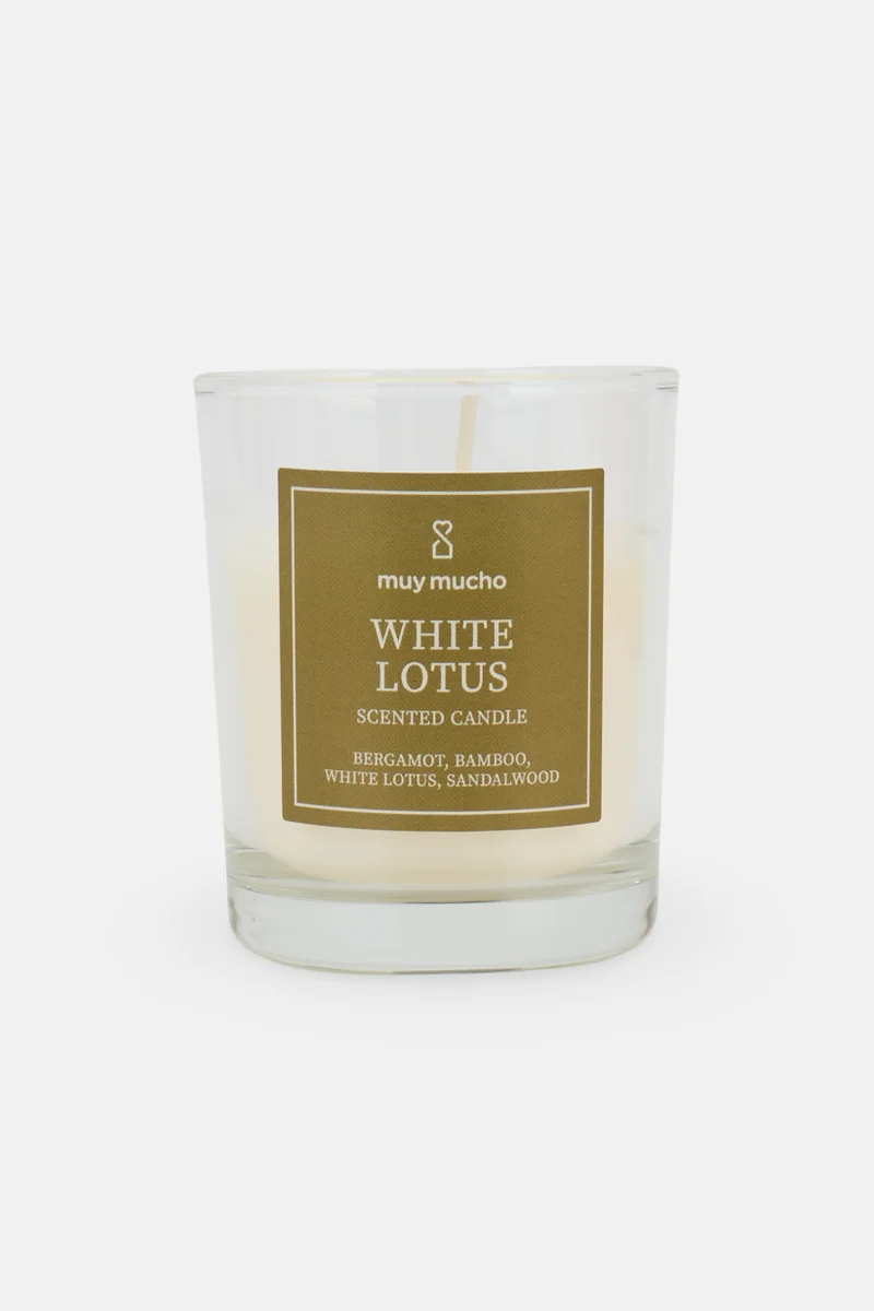 موي موتشو White Lotus Scented Candle, 110g