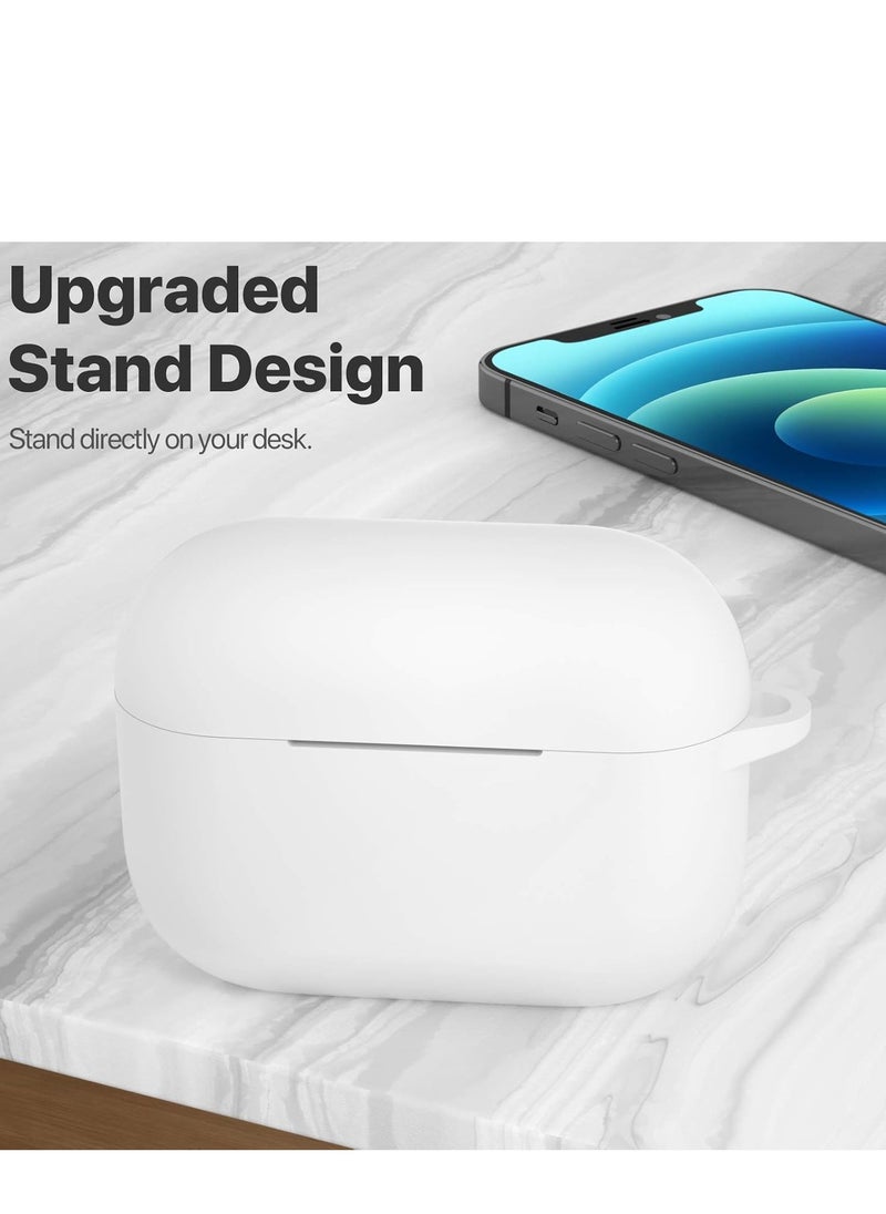 wexon Protective Shockproof Silicone Case Cover for Apple AirPods pro (1/2 Generation)  white  - Image 4