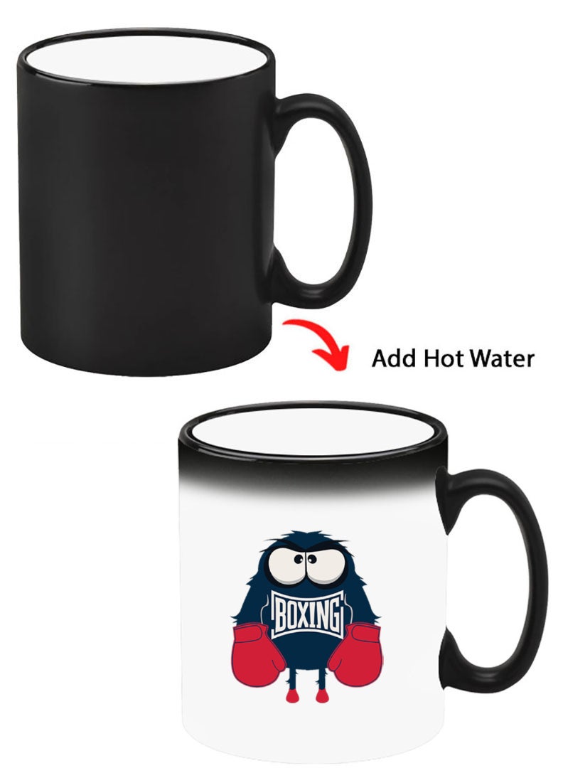 Theodor Color Changing Heat Sensitive Ceramic Mug, Image Revealed When HOT Liquid is Added! Boxing - Image 1