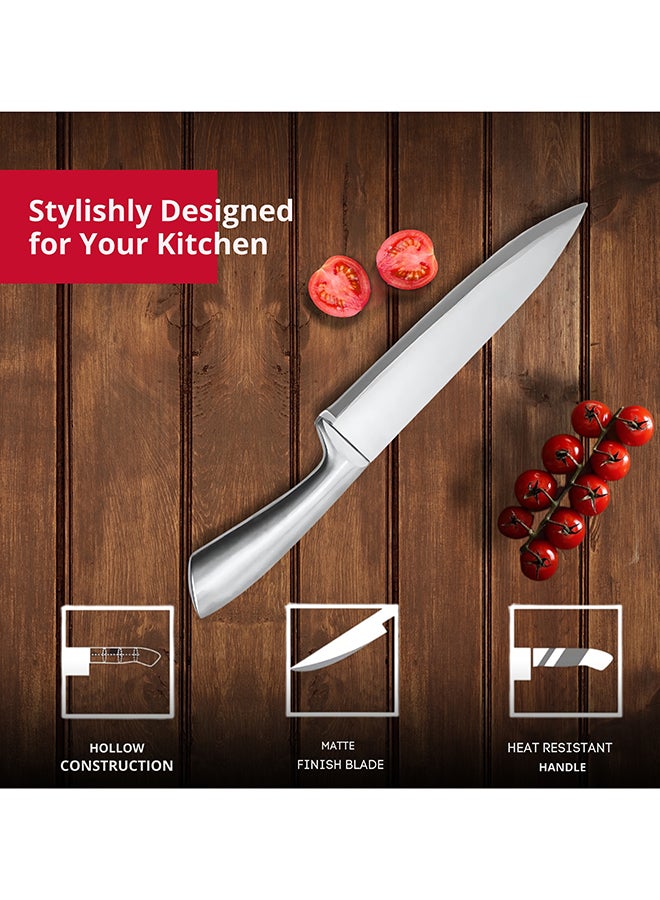 Feelings Stainless Steel Knife Heavy-Duty Meat & Vegetable Chopper with Ergonomic Handle Size 19 cm (KQ0805)  - Image 5