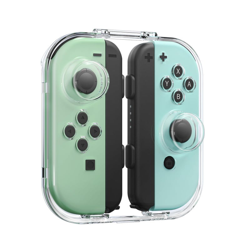 IINE Mini Storage Case for Joy-con, Portable Dust-Proof Protective Box Compatible with Nintendo Switch/OLED Joy-Con, Joy-con Travel Case with Magnetic Closure - Image 1