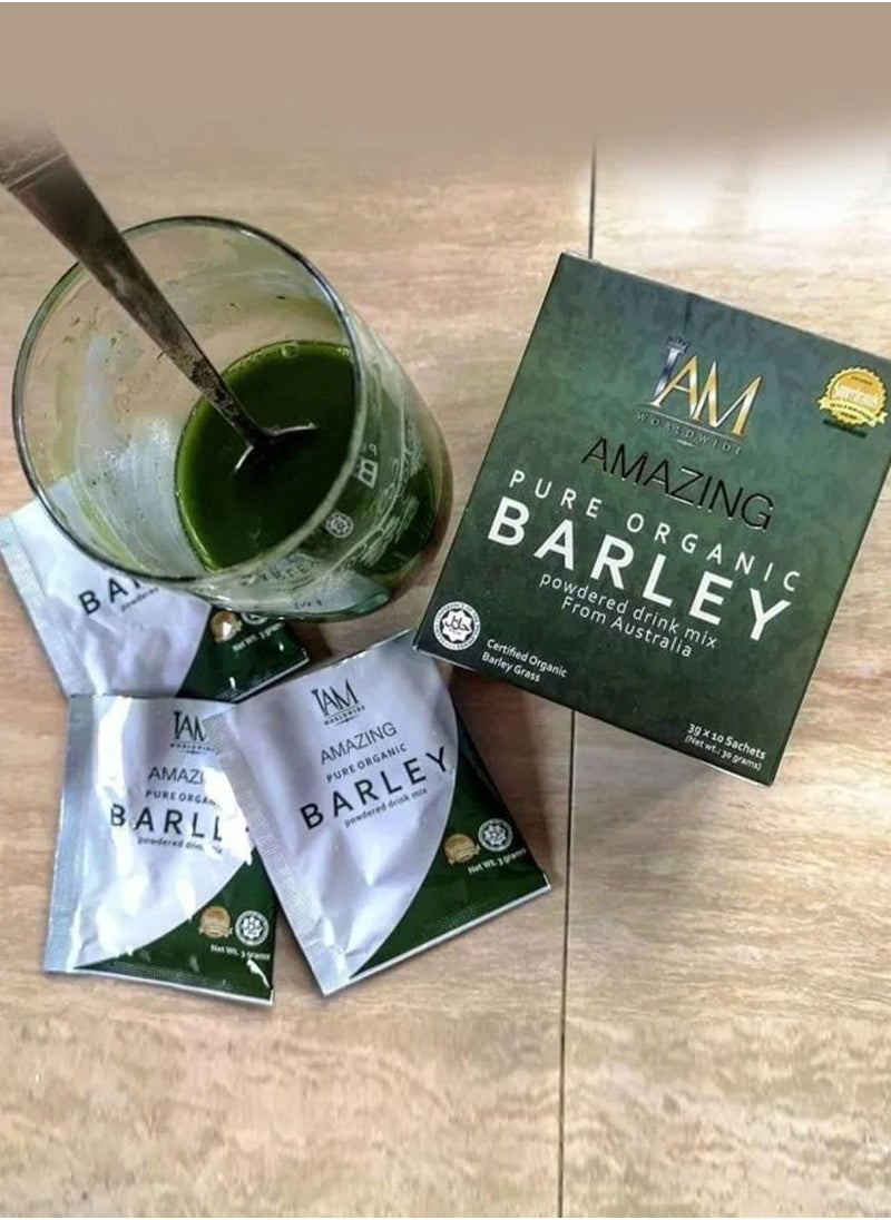 I AM Amazing Pure Organic Barley Powdered Drink Mix  - Image 2