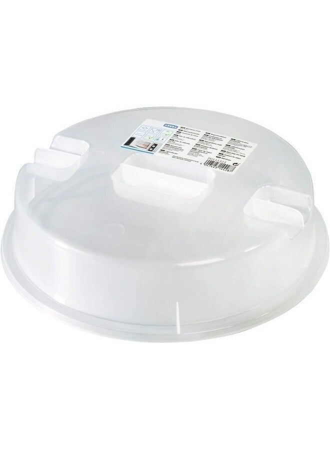اكسفاكس غطاء فرن ميكروويف Xavax 111323 Ergo 2، قطر 26 سم، شفاف - Image 1