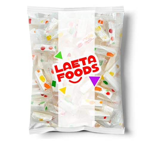 LAETAFOOD Jujube Nougat Candy  9 Ounce Bag  25 Count  Fruity Jelly Bits  Individually Wrapped Party Favors  Chewy Candy for Buffets Events  Everyday Snacking  Nougat Treat - Image 5