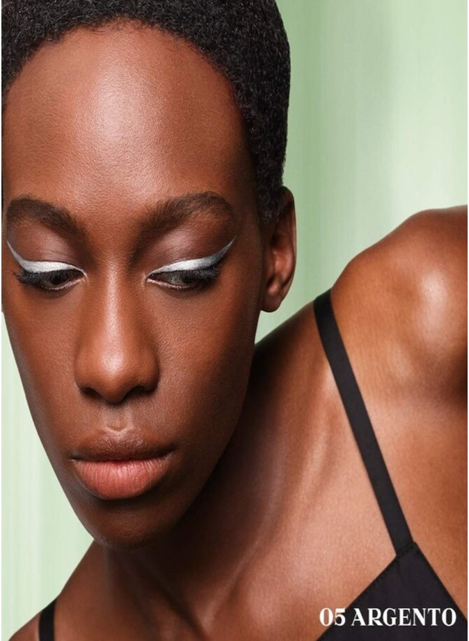 Prada Pradalines Waterproof Eye Pencil 1.2g – 05 Argento Smudge-Proof Long-Wear Eyeliner - Image 4